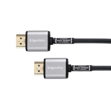 Kabel HDMI - HDMI wtyk-wtyk (A-A) 1.8m Kruger&Matz 4K